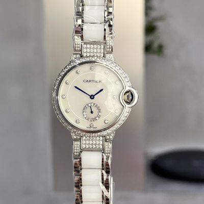 Cartier Ballon Bleu Imported Swiss Quartz Movement 36MM Lady Watch